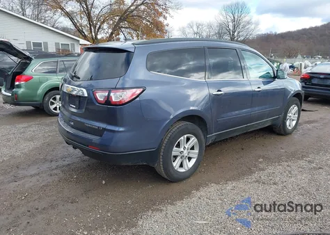 2014 Chevrolet Traverse 1Lt из США, поврежденный, VIN 1GNKRGKDXEJ290070